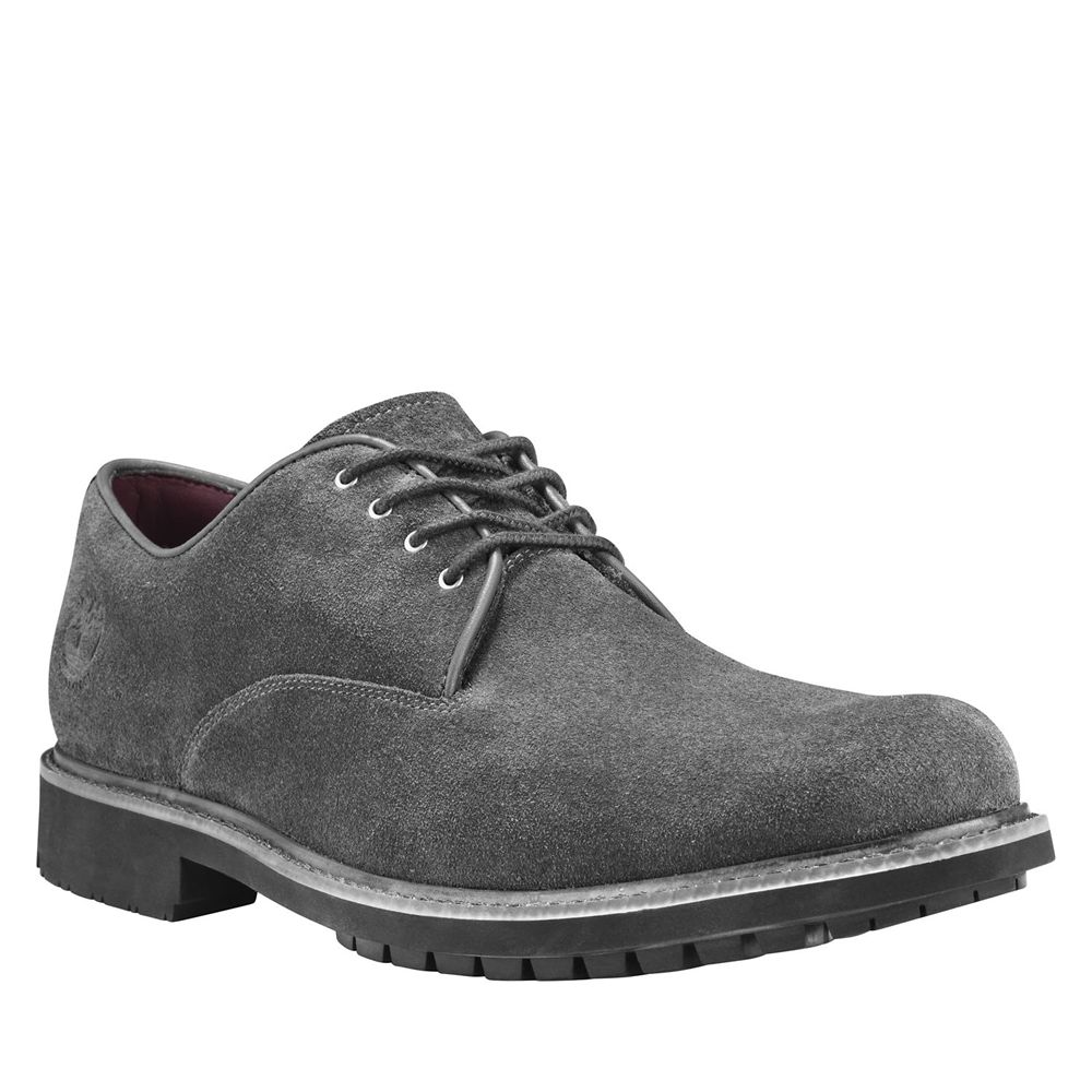 Timberland Mens Oxford Shoes Stormbuck Waterproof - Dark Grey - India OE4856790